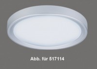 ibv LED-Deckenleuchte aluminium/1x LED 11,5 W Aufbauleuchte