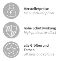 Franz Mensch Hygostar Nitrilhandschuh SAFE LIGHT wei&szlig; L puderfrei #1 #1 #1