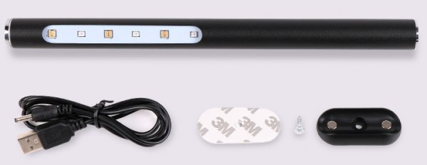 UV-C Desinfektion Lampe, 3w, Sterilisationslampe