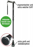 ReHand Spazierstock faltbar 78 - 96 cm