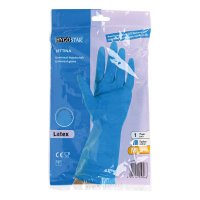 Haushaltshandschuhe Bettina, blau, Gr. 9/L | Latex